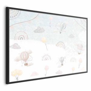 Plakat Przygoda pośród chmur 42×29,7 cm 590784 Plakat Przygoda pośród chmur 42×29,7 cm 590784