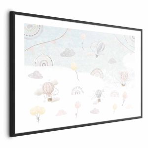 Plakat Przygoda pośród chmur 60×40 cm 578663 Plakat Przygoda pośród chmur 60×40 cm 578663