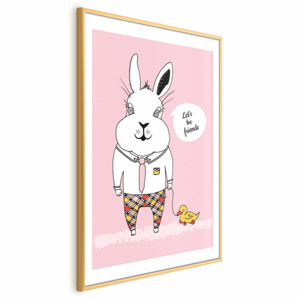 Plakat Przyjaciel królika 21x30 cm 587970