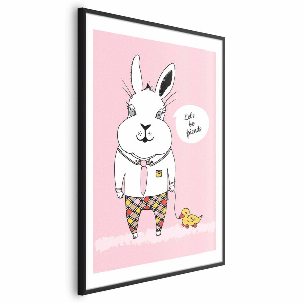Plakat Przyjaciel królika 29,7x42 cm 581440