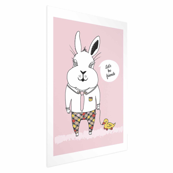 Plakat Przyjaciel królika 60x90 cm 590166