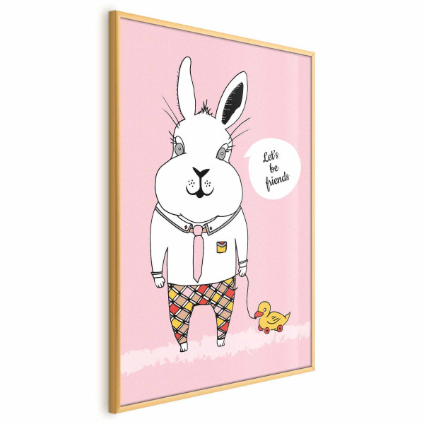 Plakat Przyjaciel królika 60x90 cm 590448