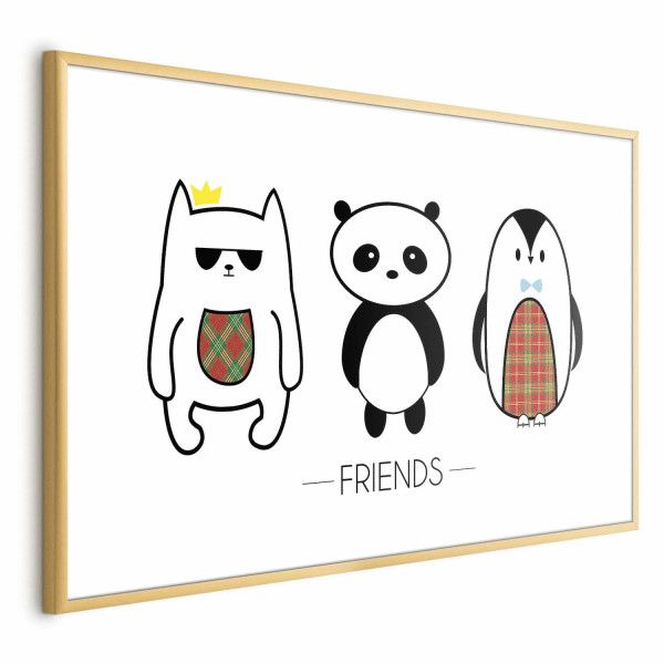 Plakat Przyjaciele 30x21 cm 583966