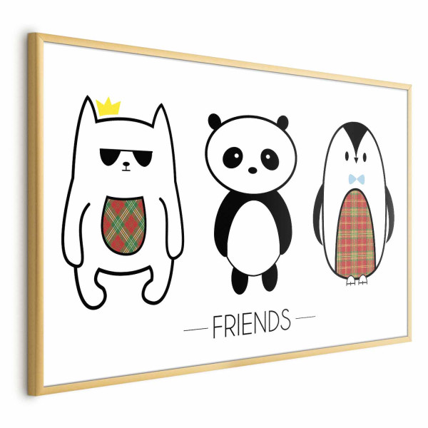 Plakat Przyjaciele 60x40 cm 581446