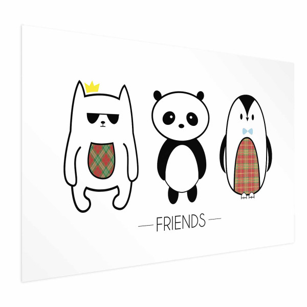 Plakat Przyjaciele 60x40 cm 581499