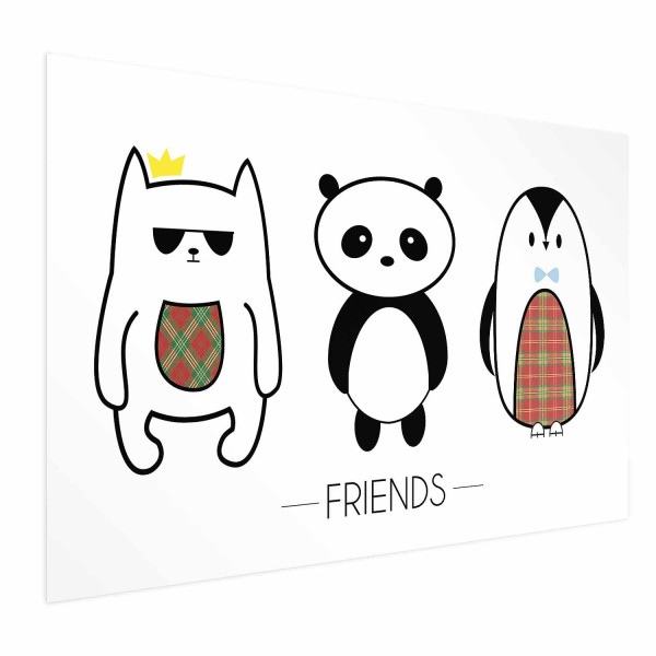 Plakat Przyjaciele 60x40 cm 585610