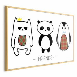 Plakat Przyjaciele 90×60 cm 583250 Plakat Przyjaciele 90×60 cm 583250