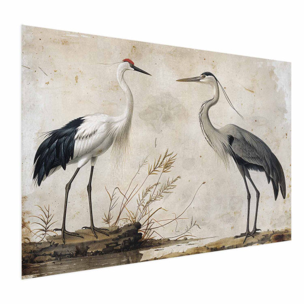Plakat Ptaki z ryciny 60x40 cm 579349