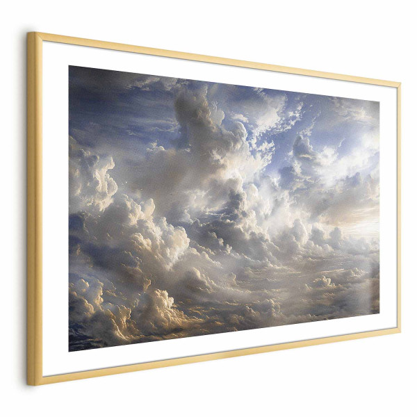 Plakat Refleksy na chmurach 60x40 cm 582999