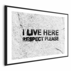 Plakat Respect 30×21 cm 581664 Plakat Respect 30×21 cm 581664
