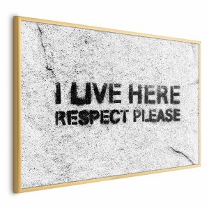Plakat Respect 42×29,7 cm 577971 Plakat Respect 42×29,7 cm 577971