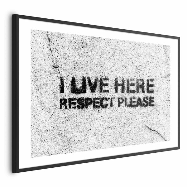 Plakat Respect 60x40 cm 578005