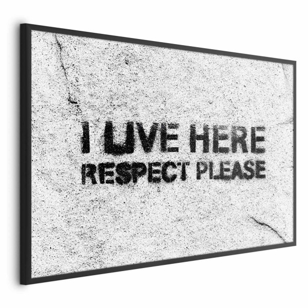 Plakat Respect 90x60 cm 582808