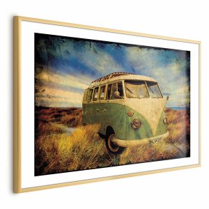 Plakat Retro bus 30×21 cm 587743 Plakat Retro bus 30×21 cm 587743