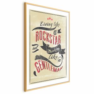 Plakat Rockstar 21×30 cm 589629 Plakat Rockstar 21×30 cm 589629