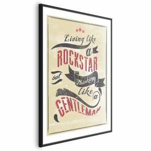 Plakat Rockstar 40×60 cm 578463 Plakat Rockstar 40×60 cm 578463