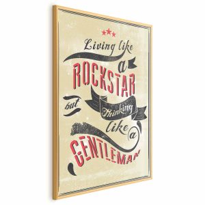 Plakat Rockstar 40×60 cm 583648 Plakat Rockstar 40×60 cm 583648