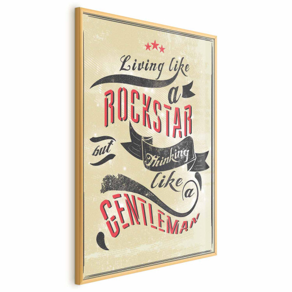 Plakat Rockstar 40x60 cm 583648