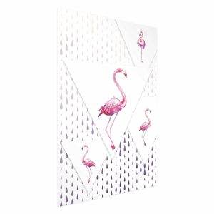 Plakat Rodzina flamingów 40×60 cm 584826 Plakat Rodzina flamingów 40×60 cm 584826