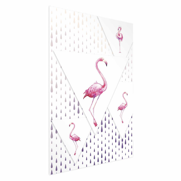 Plakat Rodzina flamingów 40x60 cm 584826