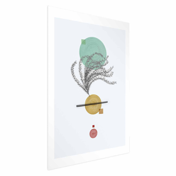 Plakat Roślinna kompozycja 21x30 cm 586144