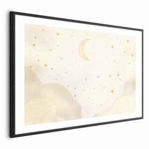 Plakat Rozgwieżdżona noc 42×29,7 cm 583511