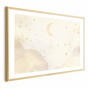 Plakat Rozgwieżdżona noc 42×29,7 cm 607483