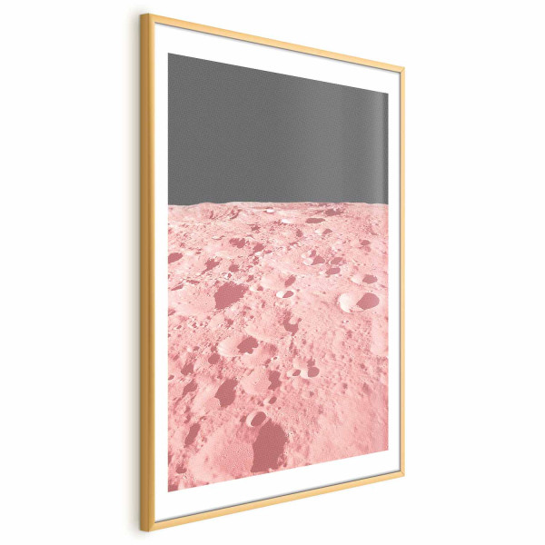 Plakat Różowy księżyc 29,7x42 cm 587180