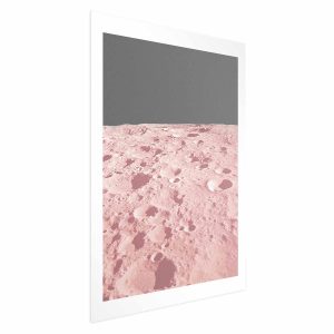 Plakat Różowy księżyc 40×60 cm 590168