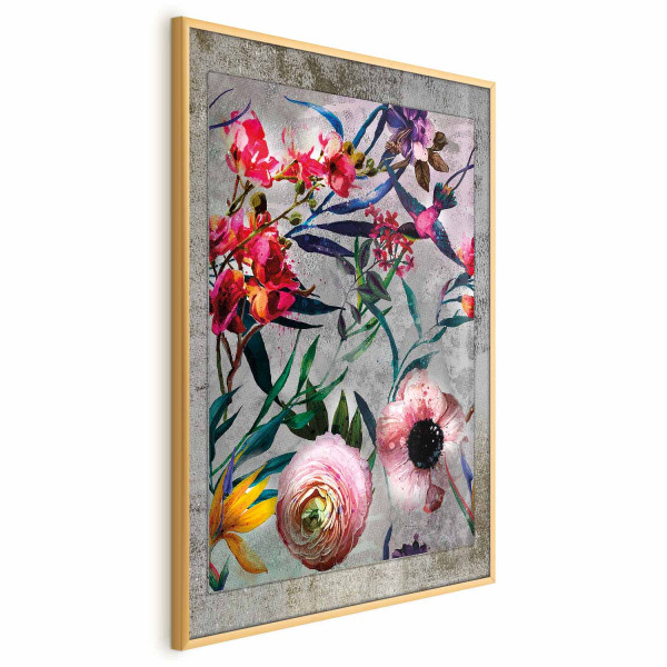Plakat Rustykalne kwiaty 60x90 cm 584385
