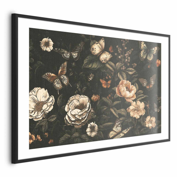 Plakat Rustykalny ogród 60x40 cm 577714