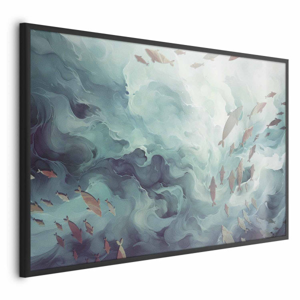Plakat Ryby w oceanie 42x29,7 cm 583284