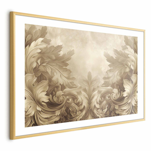 Plakat Rzeźbione ornamenty 60x40 cm 578915
