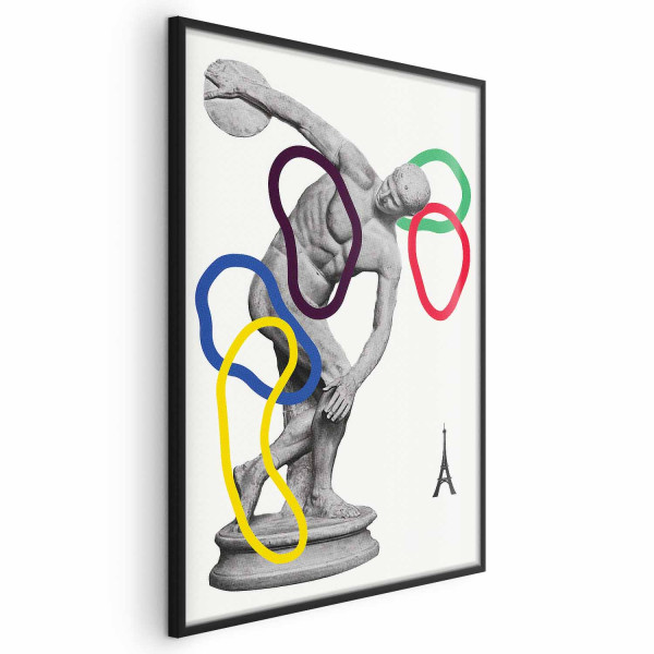 Plakat Rzut dyskiem 40x60 cm 578958