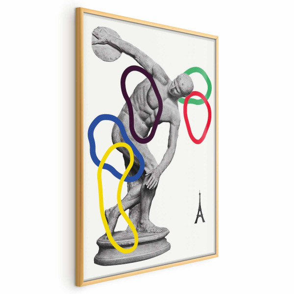 Plakat Rzut dyskiem 40x60 cm 584999