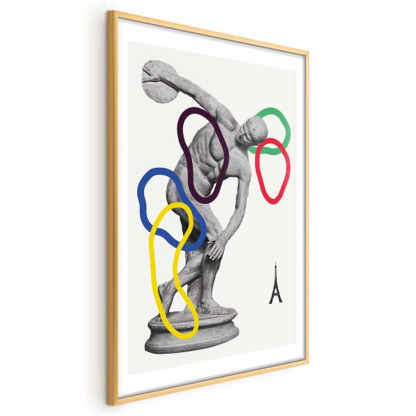 Plakat Rzut dyskiem 40x60 cm 577522