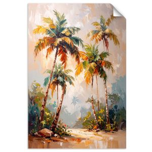Plakat samoprzylepny do salonu Feeby Krajobraz Drzewa Palmowe Dżungla 20×30 734687 Plakat samoprzylepny do salonu Feeby Krajobraz Drzewa Palmowe Dżungla 20×30 734687