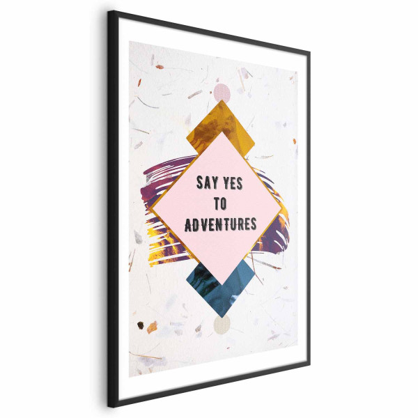 Plakat Say yes 29,7x42 cm 581706