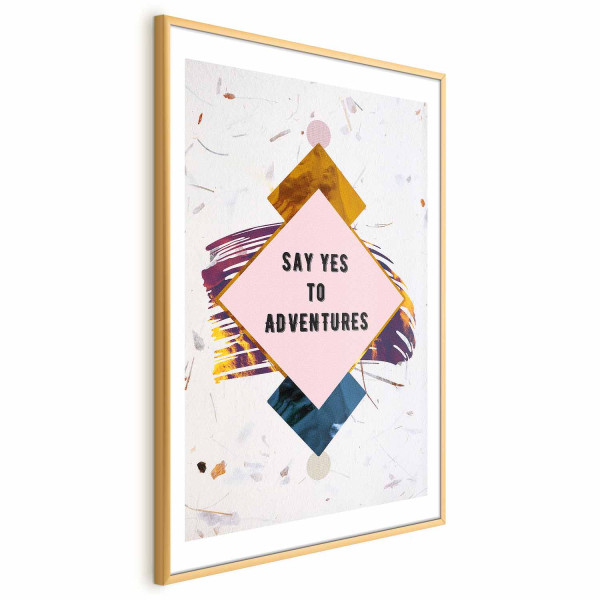 Plakat Say yes 60x90 cm 590871