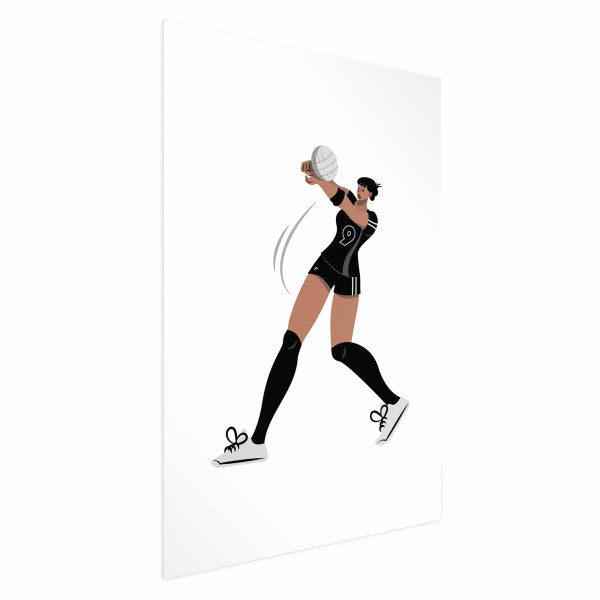 Plakat Siatkarka 40x60 cm 583311
