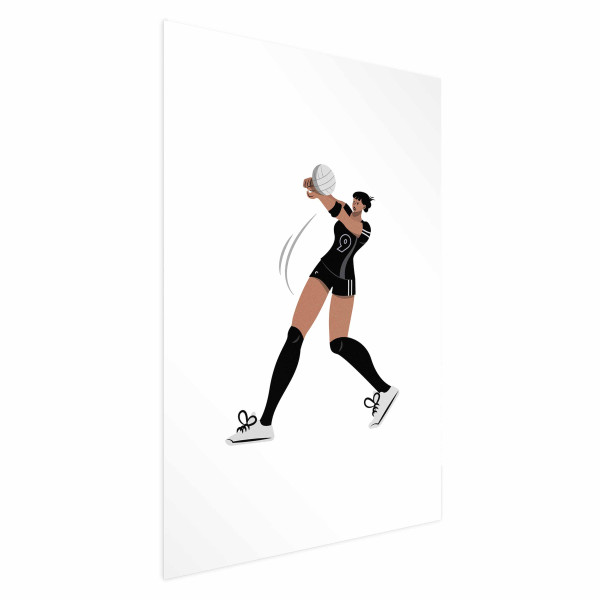 Plakat Siatkarka 40x60 cm 583865