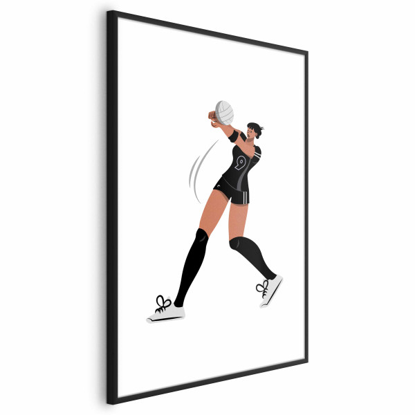 Plakat Siatkarka 40x60 cm 586837