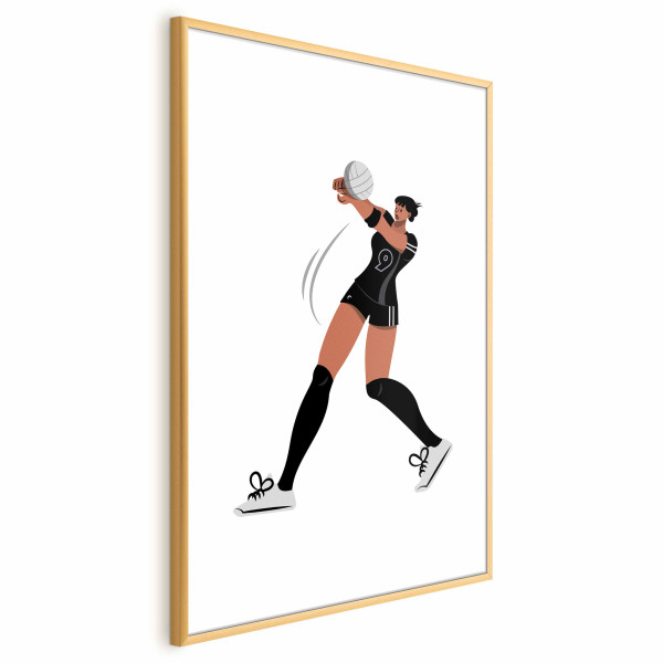 Plakat Siatkarka 60x90 cm 579915