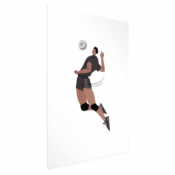 Plakat Siatkarz 29,7x42 cm 589161