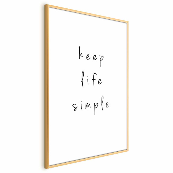 Plakat Simple 21x30 cm 584470