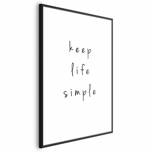 Plakat Simple 21x30 cm 586529