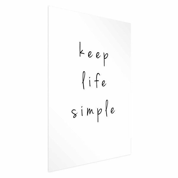 Plakat Simple 29,7x42 cm 590919