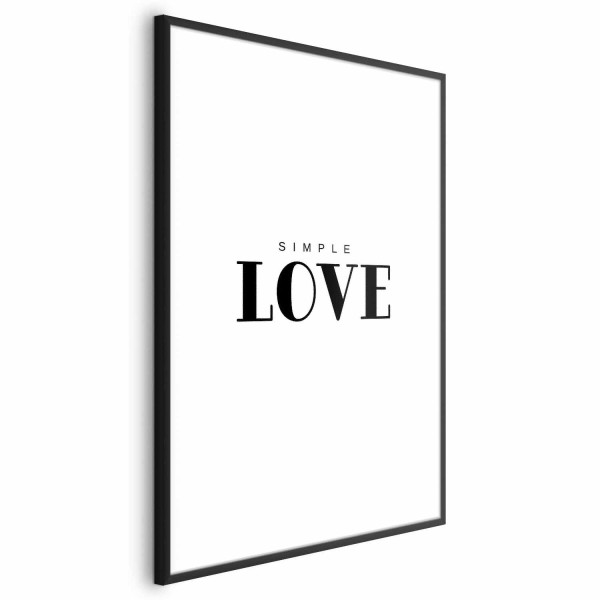Plakat Simple Love 40x60 cm 577891