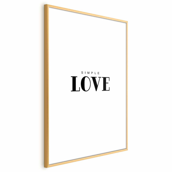 Plakat Simple Love 60x90 cm 589040