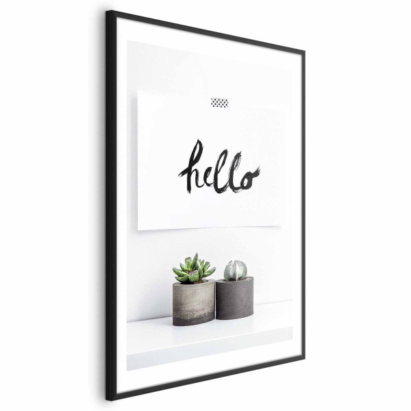 Plakat Skandynawski dom 21x30 cm 588296